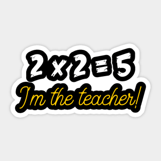 Teacher Sticker